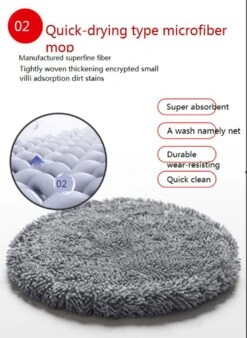 Elektrische Mop Hoofd Huishoudelijke Natte Mop Reiniging Zuig Hoofd Accessoires Geschikt Voor Dyson Stofzuiger V7V8V10V11 , Rood -Leifheit Store 878x1200 12