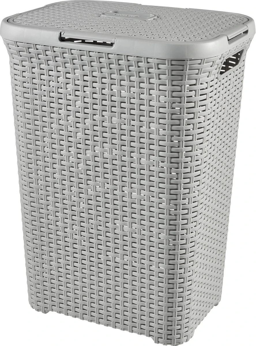 Curver Style Wasbox - 60l - Lichtgrijs 1 Curver Style Wasbox - 60l - Lichtgrijs