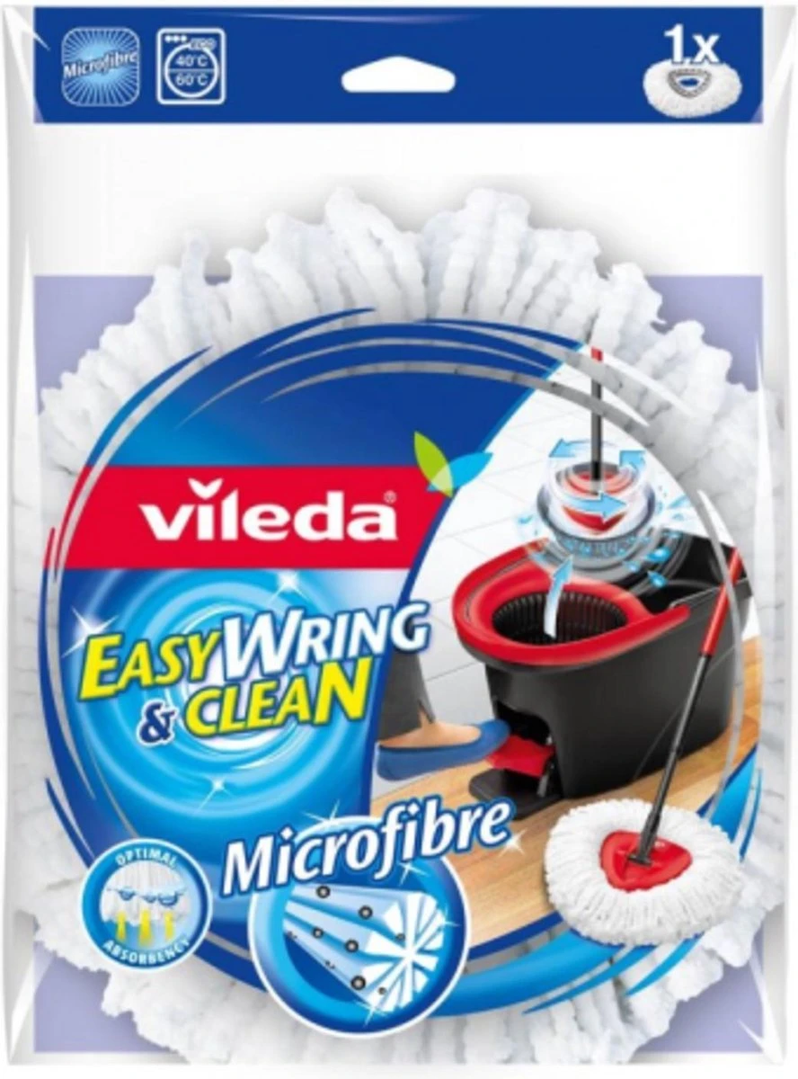 Vileda EasyWring&Clean - Vervanging - Classic - Microvezel 14 Vileda EasyWring&Clean - Vervanging - Classic - Microvezel - Afbeelding 14