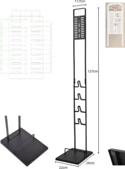 Stofzuiger Opbergrek - Dyson Rek - Dyson Essentials - Dyson Standaard - Dyson Opbergrek - Dyson Accesoires - Cordless Vacuum Stand Stofzuiger Opbergrek Zwart -Leifheit Store 889x1200 4