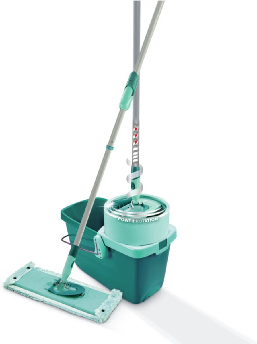 Leifheit Clean Twist Vloerwisser M - 33 Cm - Compleet Systeem - 33 Cm Wisbreedte - 6 Liter Emmer 8 Leifheit Clean Twist Vloerwisser M - 33 Cm - Compleet Systeem - 33 Cm Wisbreedte - 6 Liter Emmer - Afbeelding 8