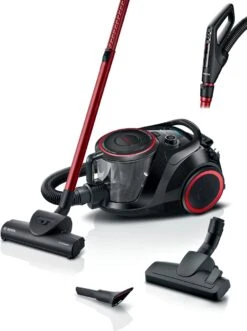Bosch BGS41POW1 Serie 6 - Stofzuiger Zonder Zak - Zwart