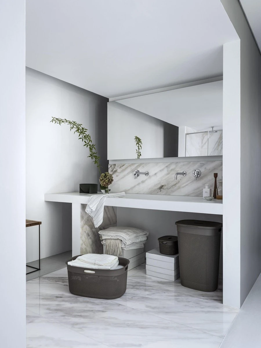 Kis Filo Wasmand - 45L - 59x39x27cm - Zwart 2 Kis Filo Wasmand - 45L - 59x39x27cm - Zwart - Afbeelding 2