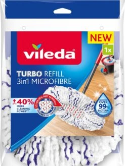 Vileda TURBO 3in1 - Vervanging - Microvezel -Leifheit Store 900x1200 2