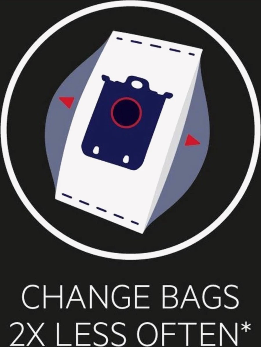 AEG - S-BAG Stofzuigerzakken - Voor Philips/AEG - Classic Long Performance - GR201S - 4 Stuks 4 AEG - S-BAG Stofzuigerzakken - Voor Philips/AEG - Classic Long Performance - GR201S - 4 Stuks - Afbeelding 4