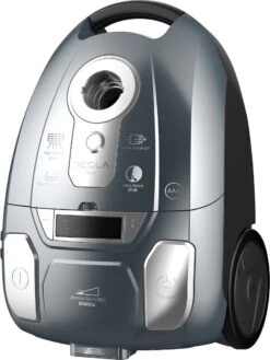 Tesla BG600G - Stille Stofzuiger Met Zak - Zilver - 61dB