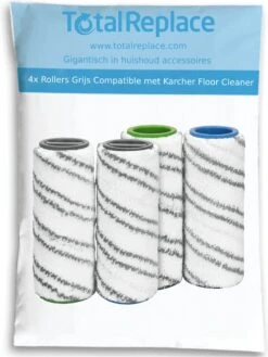 4x Rollers Grijs Compatible Met Karcher FC3 FC3D FC5 FC7 Floor Cleaner Onderdelen Vervanging Rollen 2.055-007.0 Dweil Pad Mop Microfiber -Leifheit Store 902x1200 3