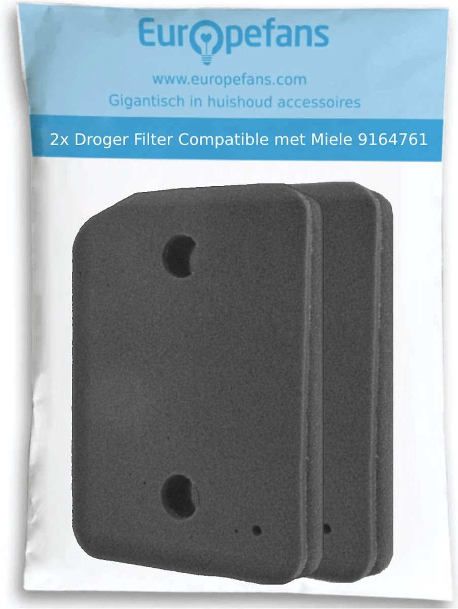 2x Droger Filter Voor Miele 9164761 Schuimfilter Spons Warmtepompdroger Fijne Grove Pluisfilter Condensdroger 2 2x Droger Filter Voor Miele 9164761 Schuimfilter Spons Warmtepompdroger Fijne Grove Pluisfilter Condensdroger - Afbeelding 2