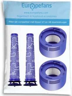 XL Set HEPA Pre- & Post Filter Dyson V7 En V8 96747801 Accessoires Vervanging -Leifheit Store 903x1200 21