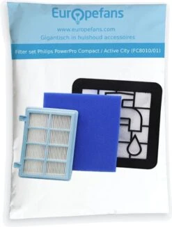 3x Filter Set Voor Philips PowerPro Compact & Power Pro Active En City Stofzuiger FC8010/01 FC8010/02 - Motor & Uitblaas Filter -Leifheit Store 910x1200 5