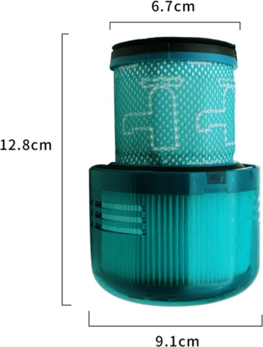 3x HEPA Filter Voor Dyson V15 Detect Complete Extra Stofzuiger Vervanging 970013-02 2 3x HEPA Filter Voor Dyson V15 Detect Complete Extra Stofzuiger Vervanging 970013-02 - Afbeelding 2