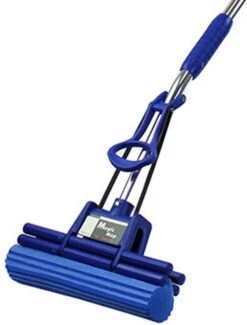 Magic Mop Vloerwisser - Dweilsysteem Zonder Wringen - Inclusief Telescoopsteel 150 Cm - Blauw 11 Magic Mop Vloerwisser - Dweilsysteem Zonder Wringen - Inclusief Telescoopsteel 150 Cm - Blauw -Leifheit Store 912x1200 1
