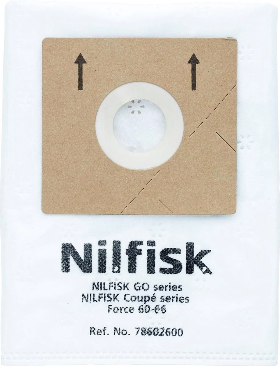 Nilfisk One Coupe Serie Synthetische Stofzakken 5 St 4 Nilfisk One Coupe Serie Synthetische Stofzakken 5 St - Afbeelding 4