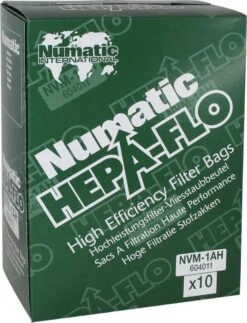 Numatic NVM-1AH HEPA Stofzuigerzakken - 6 Liter - 10 Stuks
