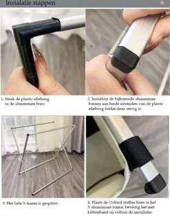 Merkloos Wasmand 3 Vakken - Wassorteerder - Wamand - Wasbox - Organizer Kleding - Waszakken Voor Wasgoed - Laundry Basket - Dubbele Wasmand -Leifheit Store 919x1200 2