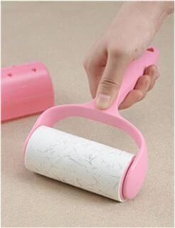 Merkloos Kledingroller - Inclusief 3 Rollen - Huisdierhaar Verwijderaar- Kleefroller - Ontpluizer -Leifheit Store 922x1200 5