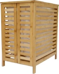 HUISSON Wasmand Met Deksel Bamboe Uitneembare Waszak Wasmanden Met Deksel 75 Ltr. 18 HUISSON Wasmand Met Deksel Bamboe Uitneembare Waszak Wasmanden Met Deksel 75 Ltr. -Leifheit Store 956x1200 1