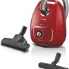 Bosch BGLS4X380 Serie 4 - Stofzuiger Met Zak - Rood