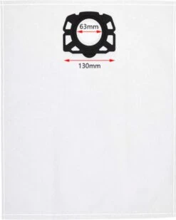 Stofzuigerzakken - 10 Stuks - Geschikt Voor Kärcher O.a. WD4, WD5, WD6 - Stofzakken Set -Leifheit Store 960x1200 27