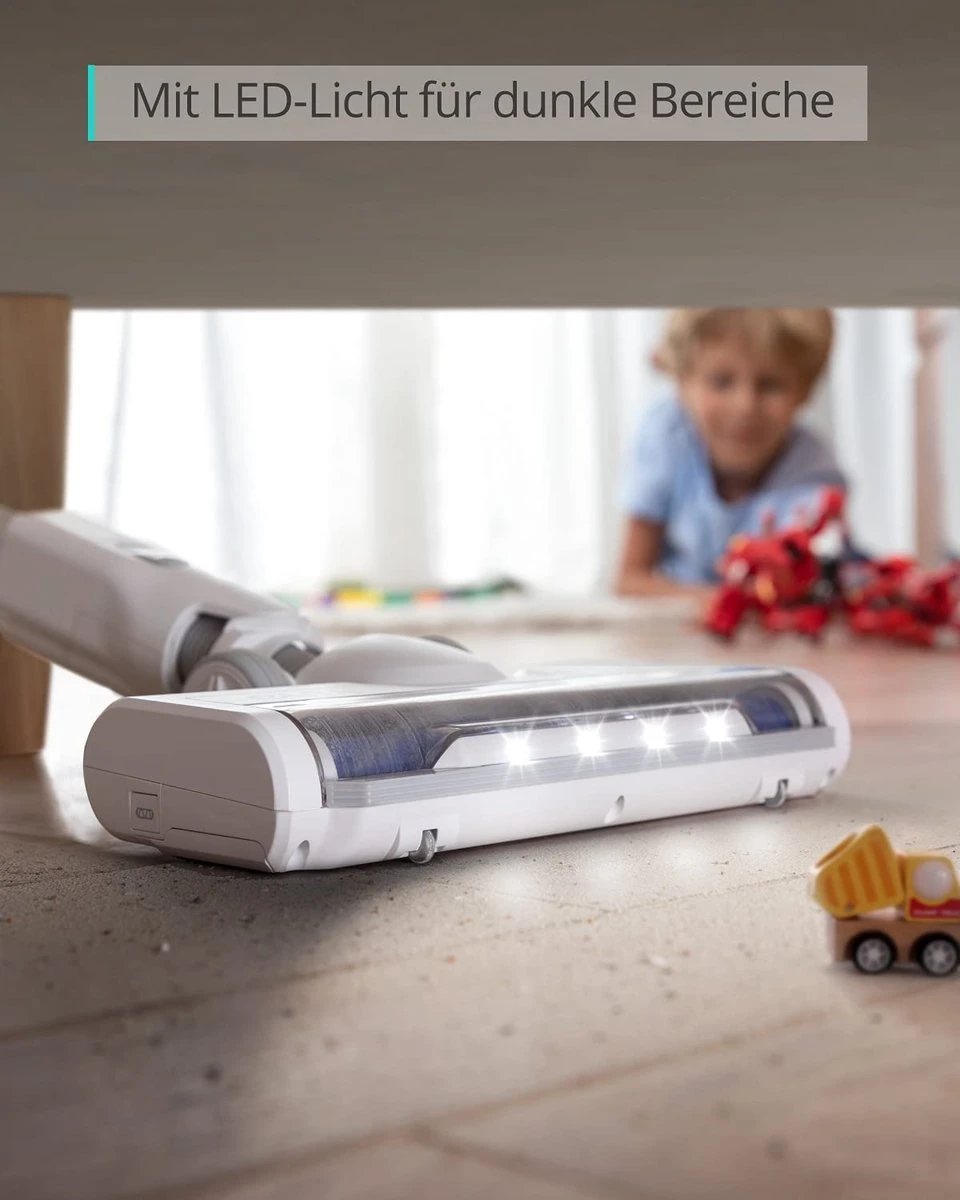 Eufy HomeVac S11 Infinity - Steelstofzuiger - Wit 6 Eufy HomeVac S11 Infinity - Steelstofzuiger - Wit - Afbeelding 6