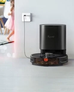 Merkloos Cybovac S31 Robot Stofzuiger Met Laadstation En Dweilfunctie - Zwart | Elektrisch | Automatisch | Met App | Leegt Zichzelf | Smart -Leifheit Store 960x1200 43