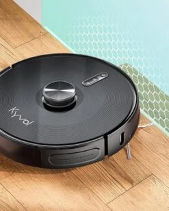 Merkloos Cybovac S31 Robot Stofzuiger Met Laadstation En Dweilfunctie - Zwart | Elektrisch | Automatisch | Met App | Leegt Zichzelf | Smart -Leifheit Store 960x1200 45