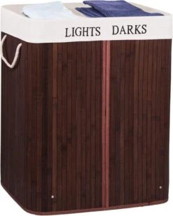 Springos Dubbele Wasmand | 2 Vakken Met Deksel | Opvouwbaar | 100 Liter | Met Uitneembare Waszak | Wasmand | Bruin 17 Springos Dubbele Wasmand | 2 Vakken Met Deksel | Opvouwbaar | 100 Liter | Met Uitneembare Waszak | Wasmand | Bruin -Leifheit Store 961x1200