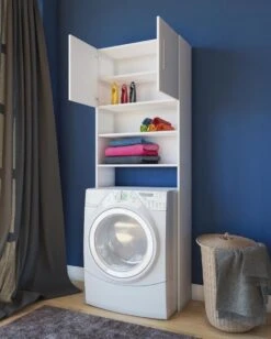 Jutas Wasmachine Ombouw - Wit -Leifheit Store 962x1200 5