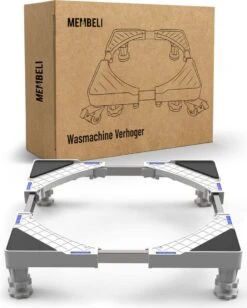 Membeli Wasmachine Verhoger - Universele Verhoging Voor Wasmachine, Droger, Koelkast En Vriezer - Anti Vibratie Dempers - Max 300kg