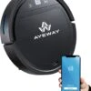 AyeWay 3 In 1 Robotstofzuiger - Dweil Robot - Stofzuiger Robot - Dweilsysteem – Draadloos – Met App