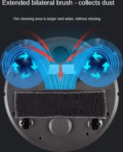 THEROB - Smart 3 In 1 Robot Stofzuiger Met Veeg / Dweil Functie Volgens De Roomba Techniek. WIT. -Leifheit Store 972x1200 8