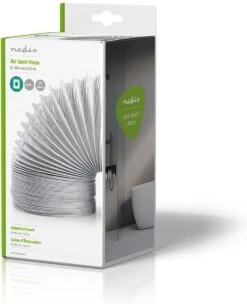 Nedis PVC Luchtafvoerslang - 100 Mm - 6.00 M - Geschikt Voor: Air Ventilation / Tumble Dryers - Wit 8 Nedis PVC Luchtafvoerslang - 100 Mm - 6.00 M - Geschikt Voor: Air Ventilation / Tumble Dryers - Wit -Leifheit Store 975x1200 7