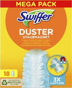 Swiffer Duster - Trap & Lock-navullingen - Voordeelverpakking 3 X 18 Stuks -Leifheit Store 976x1200