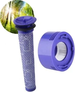 Merkloos Duo Set HEPA - Pre- & Post Filter - Dyson V7 En V8 96747801 Accessoires.