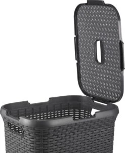 Curver Style Wasmand Met Deksel - 60L - Antraciet 23 Curver Style Wasmand Met Deksel - 60L - Antraciet -Leifheit Store 983x1200