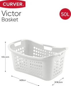 Curver Victor Wasmand Ergo 50L Wit 8 Curver Victor Wasmand Ergo 50L Wit -Leifheit Store 984x1200 4