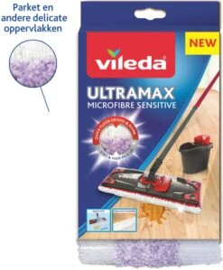 Leifheit Store 23 2x Vileda Ultramax Sensitive Vervanging