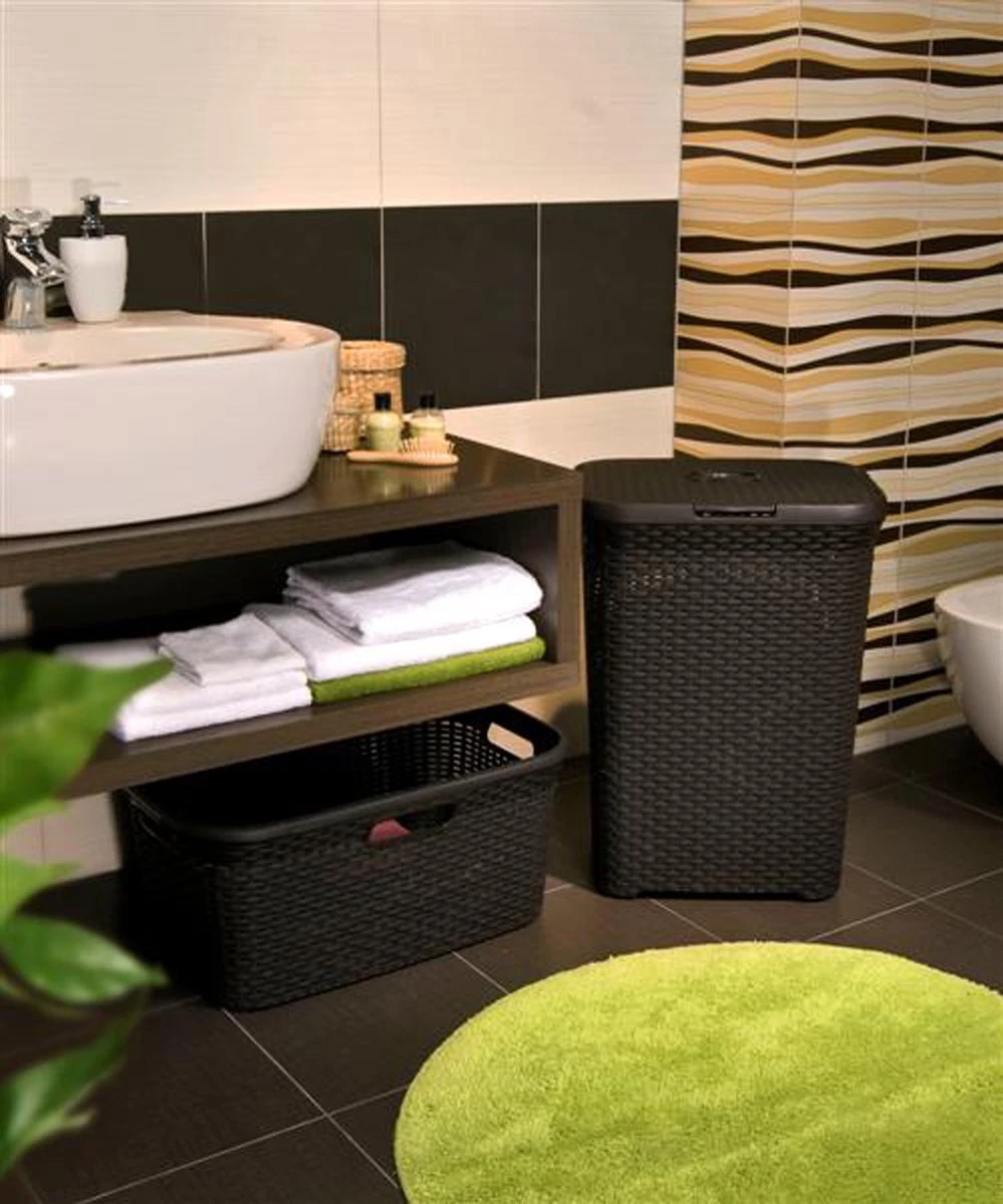 Curver Style Wasmand - 45L - Bruin 6 Curver Style Wasmand - 45L - Bruin - Afbeelding 6